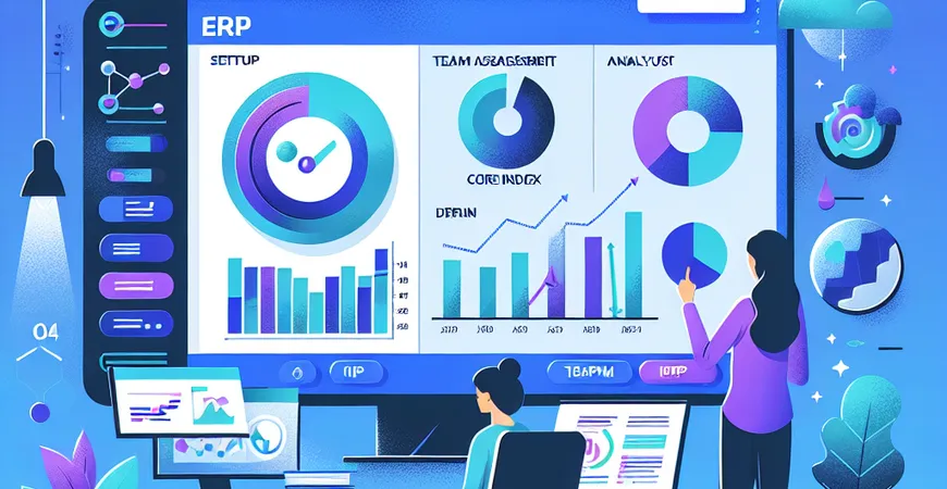 ERP 的 KPI 设定：团队考核的核心指标解析
